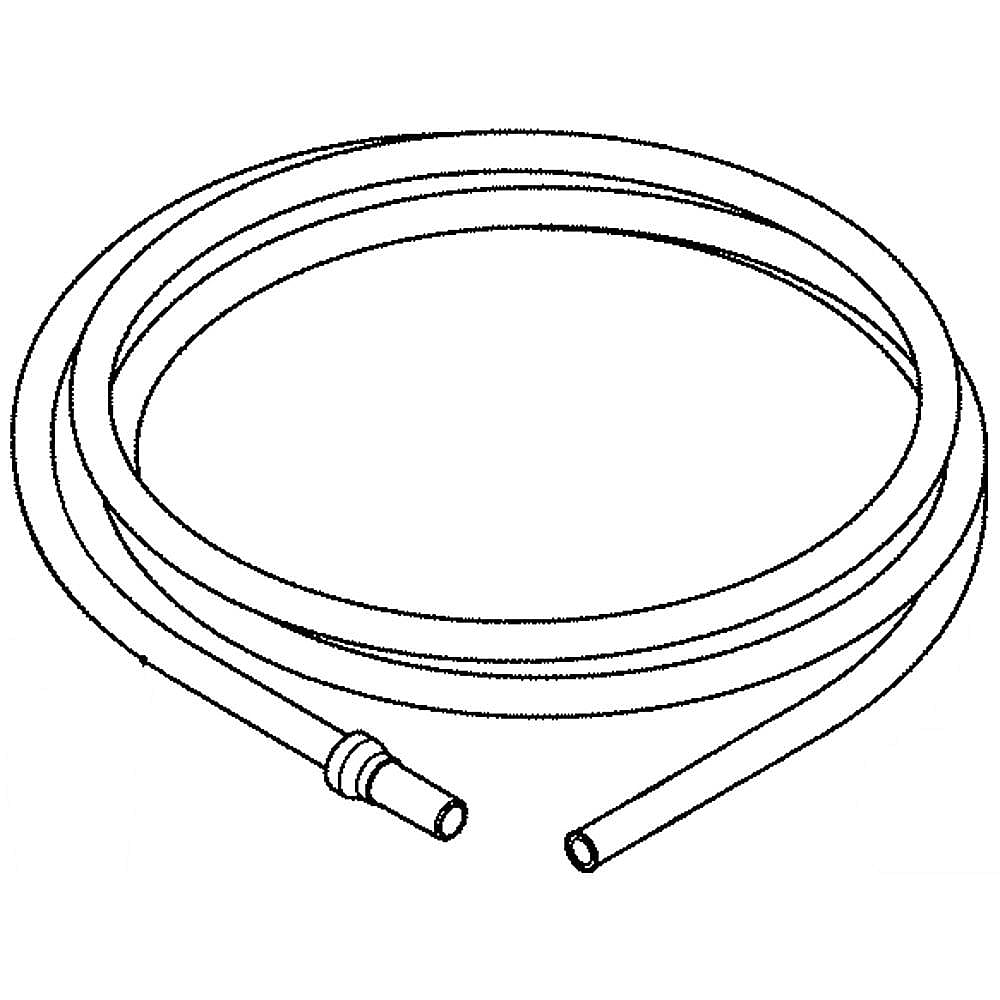 Part #241965910, Tube-Water, formed / 25.35 x 14.20 x 2.60