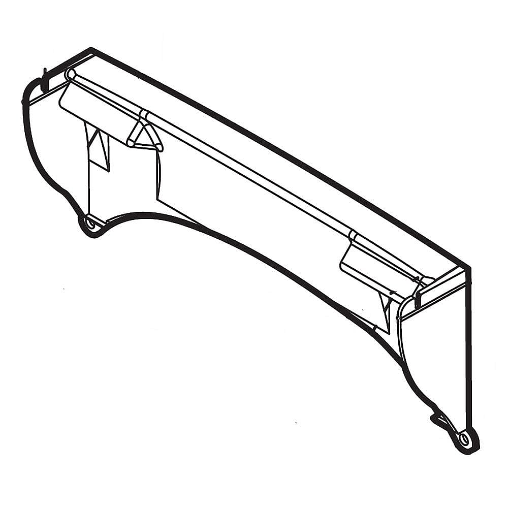 Part #241971801, Refrigerator Wiring Cover / 10.45 x 8.75 x 2.50