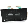 Refrigerator Dispenser Control Overlay (black) for Frigidaire LGHS2667KP0 - Part 241973811