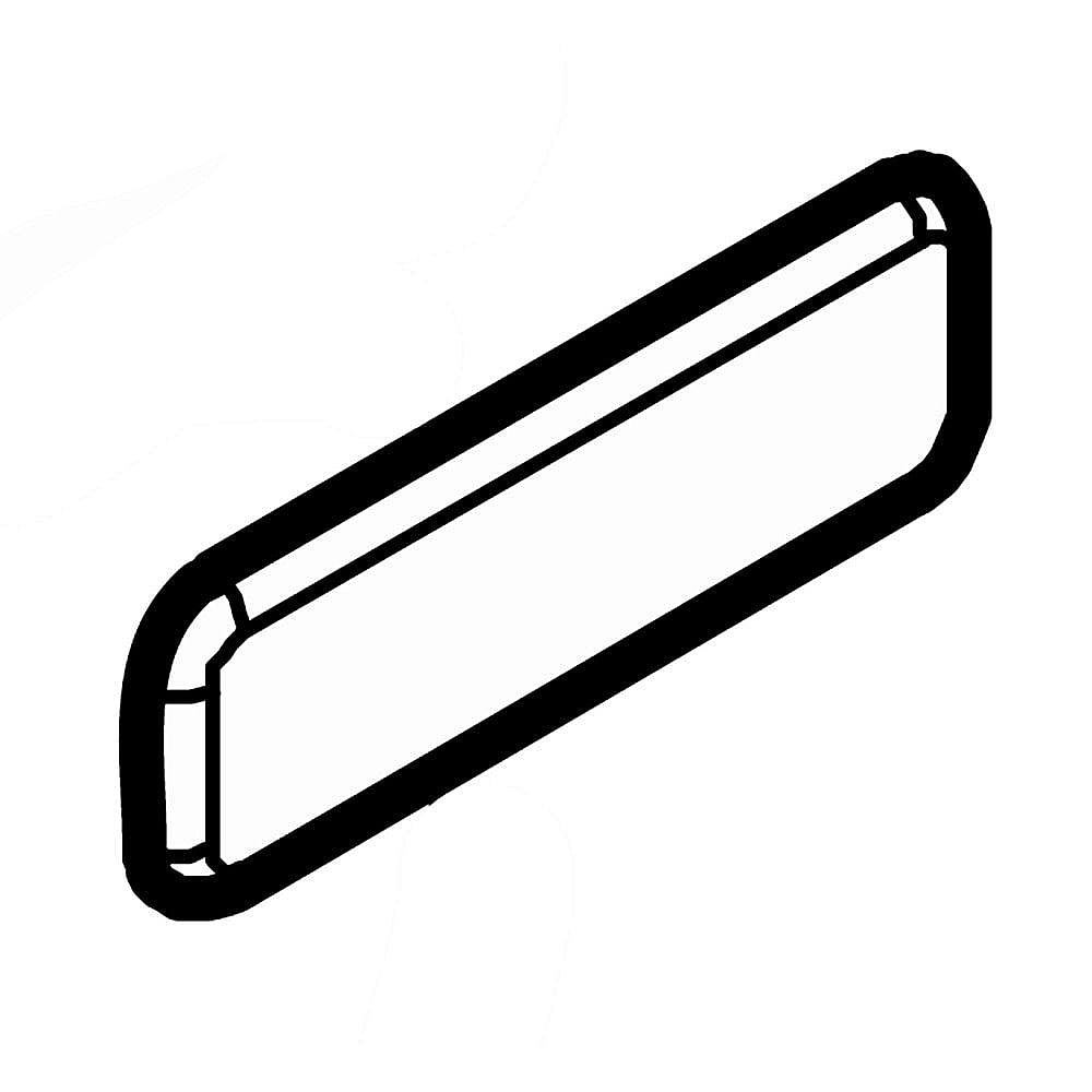 Part #241979601, Universal/multiflex (Frigidaire) Refrigerator Door Bumper / 4.10 x 3.10 x 0.20