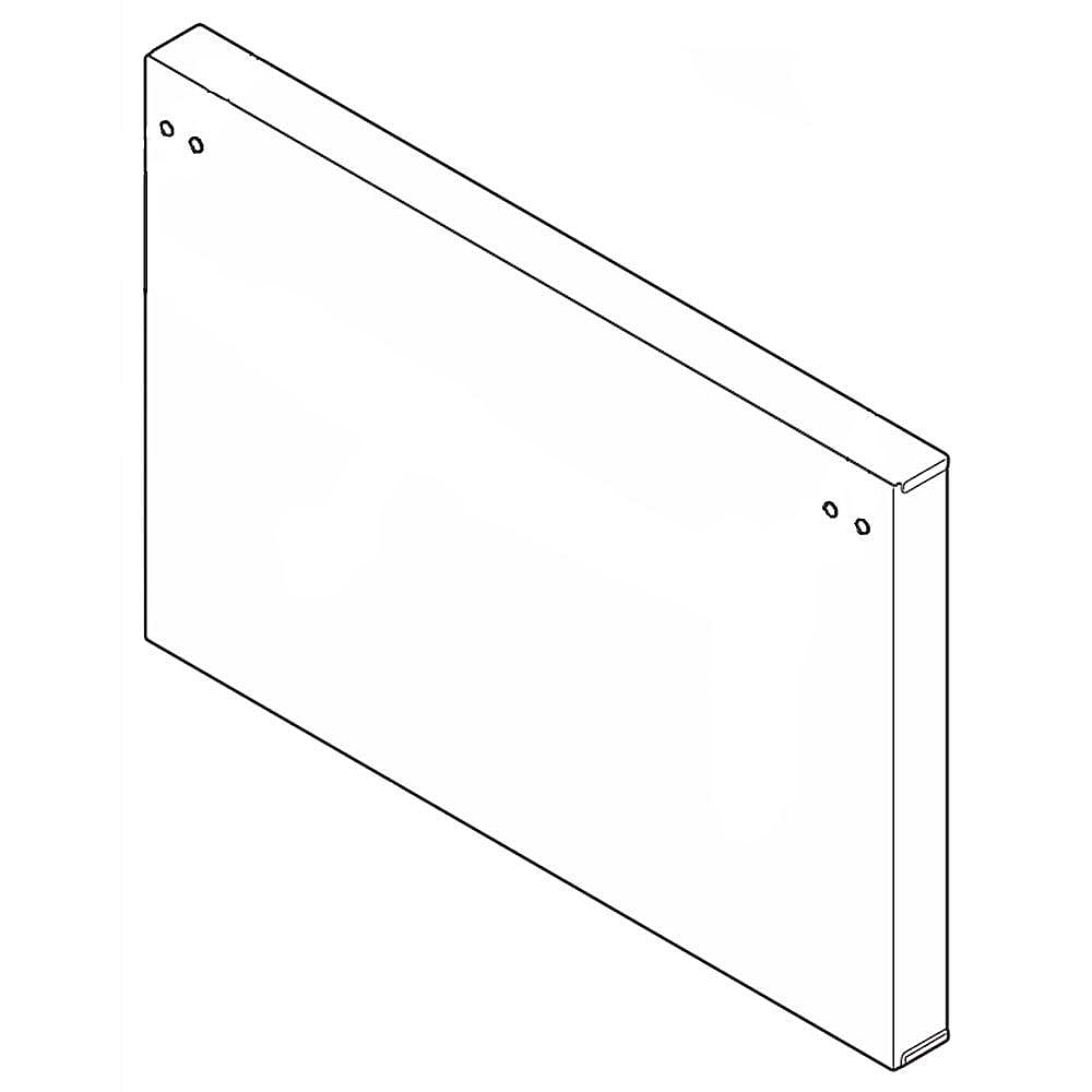 Part #241987939, Refrigerator Freezer Door Outer Panel / 40.00 x 30.50 x 11.50