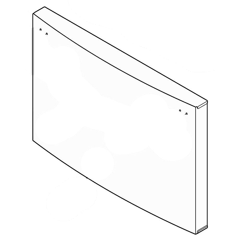 Part #241987944, Refrigerator Freezer Door Assembly (Stainless) / 40.00 x 30.50 x 11.00