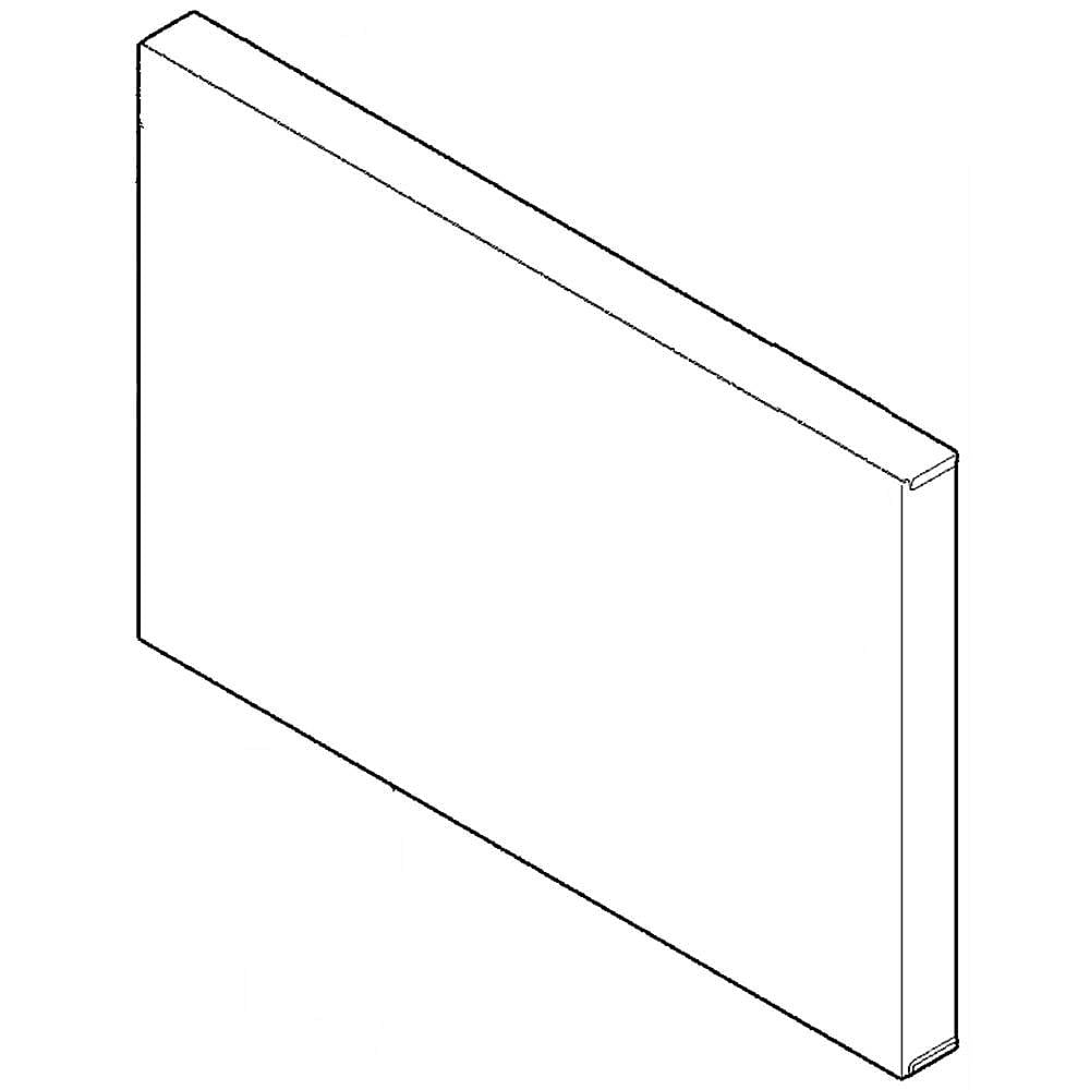 Part #241987945, Refrigerator Freezer Door Assembly (Stainless)