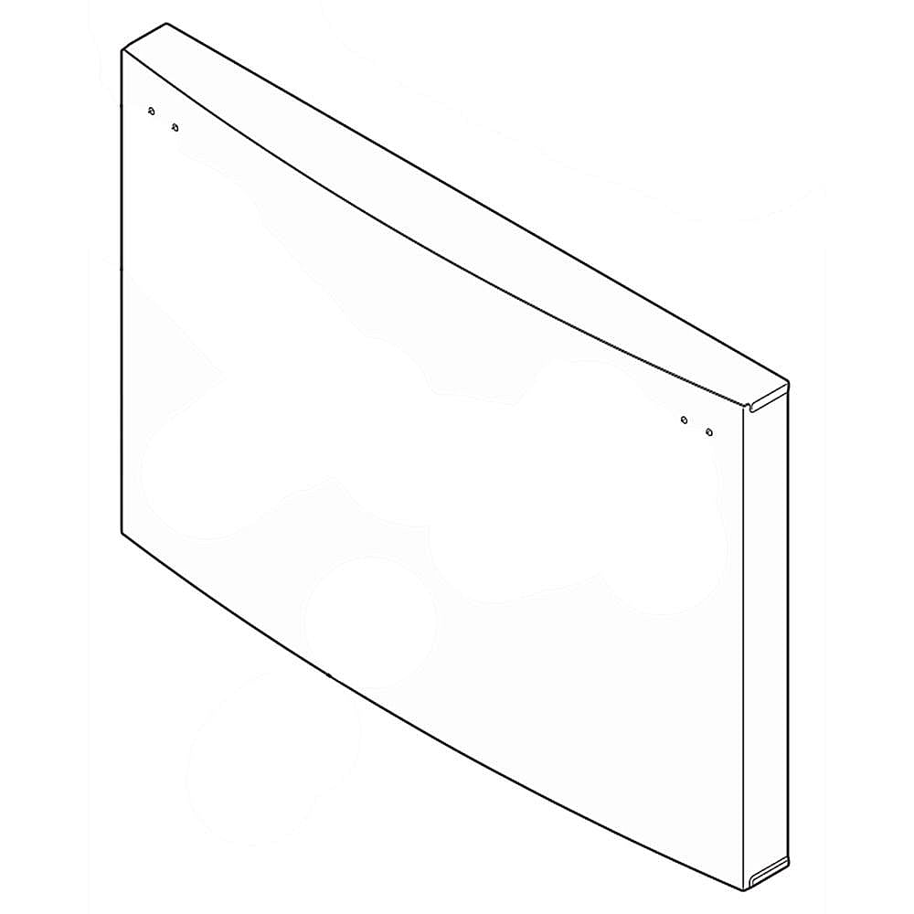 Part #241987962, Refrigerator Freezer Door Assembly (Stainless) / 39.50 x 30.00 x 11.00