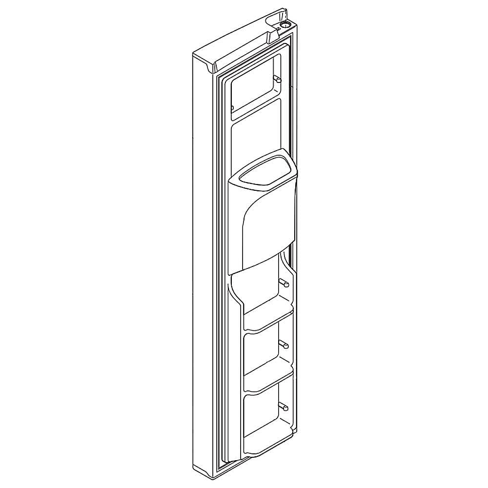 Frigidaire Part #241993806, Refrigerator Freezer Door | 12.00 x 22.00 x 74.00