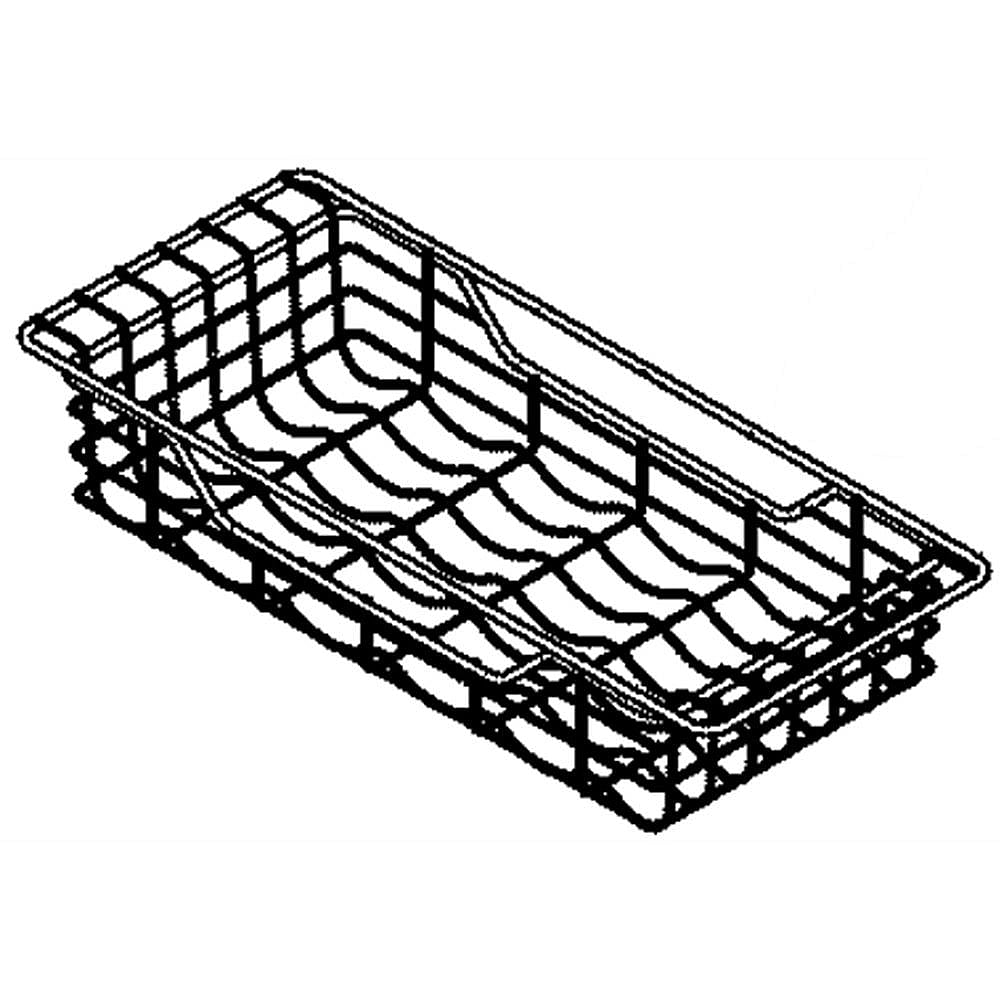 Electrolux Part #241997401, Refrigerator Sliding Basket | 20.50 x 9.95 x 5.55