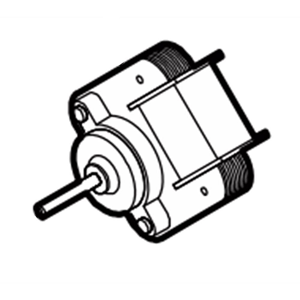 Kenmore Part #242018403, Refrigerator Condenser Fan Motor | 5.45 x 4.05 x 2.35