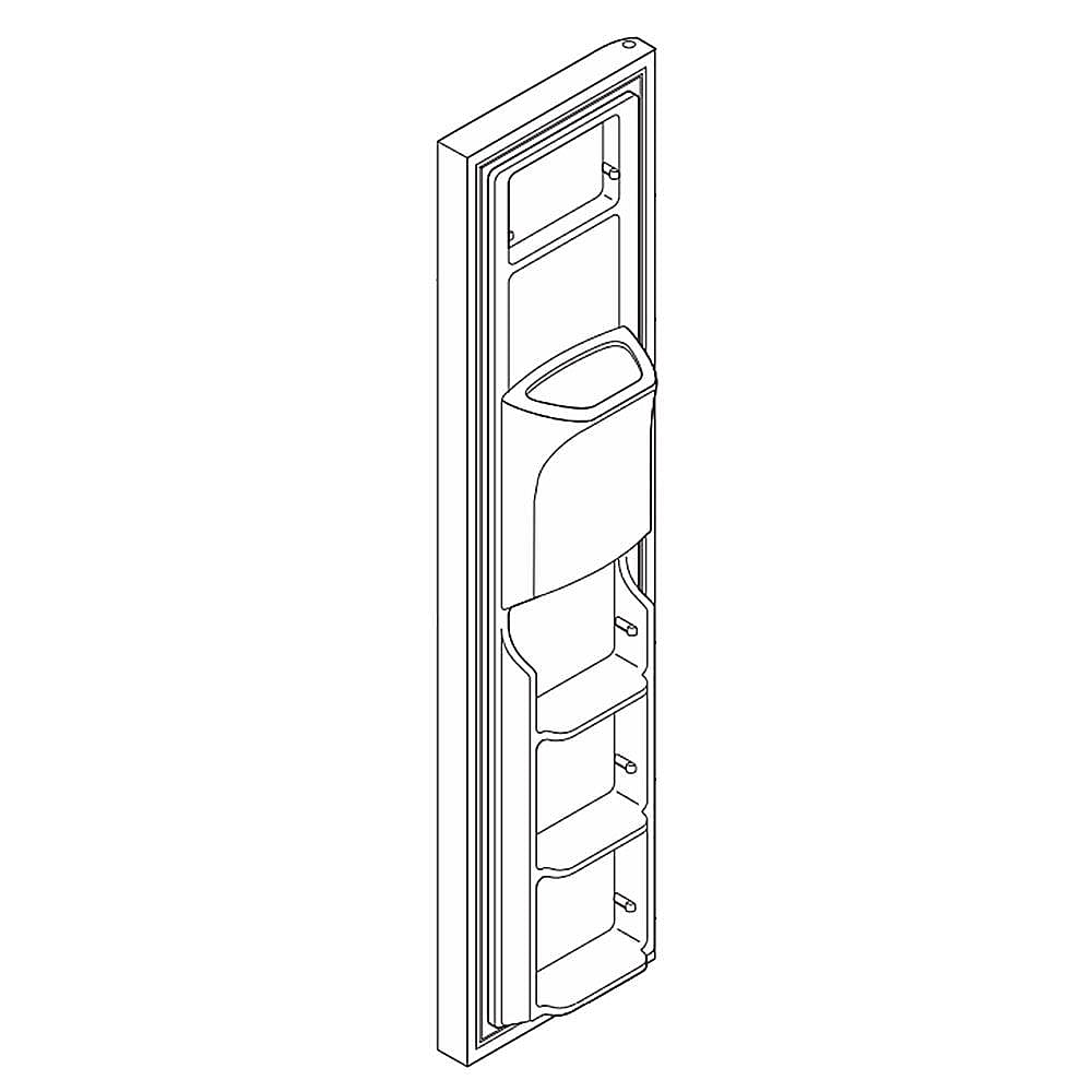 Part #242026463, Freezer Door Dispenser / 73.00 x 21.50 x 12.25