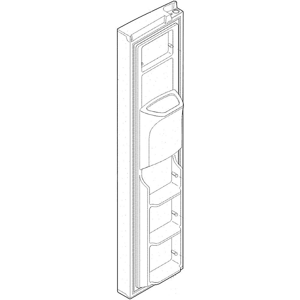 Frigidaire Part #242026483, Freezer Door Dispenser