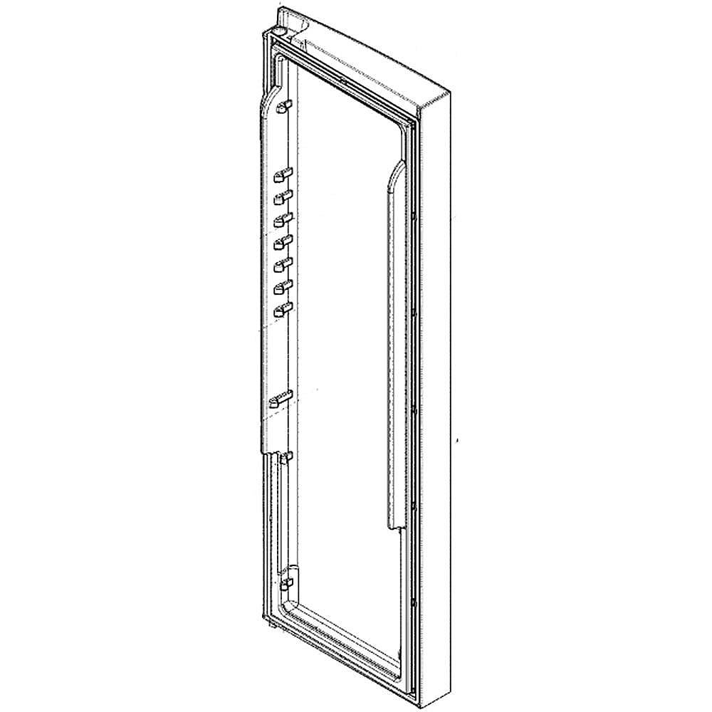 Part #242038897, Refrigerator Door / 73.00 x 22.00 x 11.50