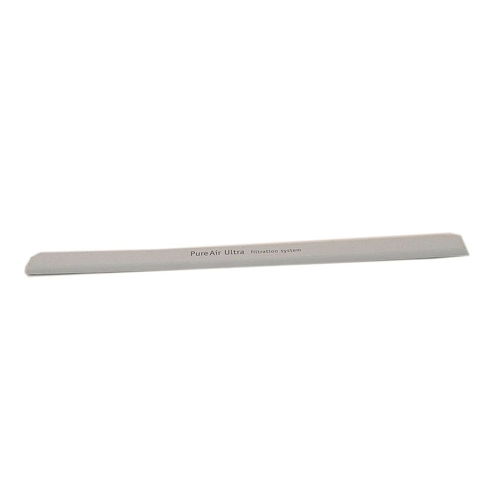 Part #242048006, Universal/multiflex (Frigidaire) Refrigerator Air Filter Housing Trim (Replaces 242048002) / 12.65 x 0.75 x 0.25
