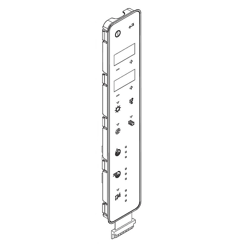 Electrolux Part #242048208, Refrigerator User Interface | 10.65 x 2.80 x 1.95