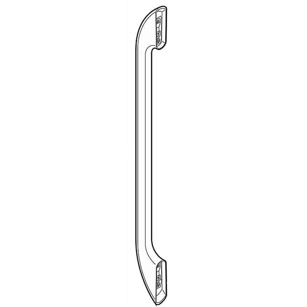 Frigidaire Part #242059103, Refrigerator Door Handle (White) | 34.50 x 6.00 x 3.90