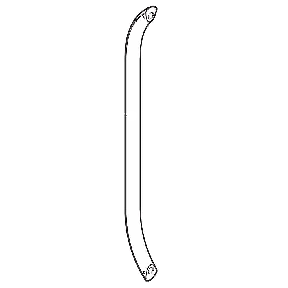 Frigidaire Part #242059303, Refrigerator Door Handle (Black) | 26.25 x 2.85 x 2.05