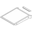 Refrigerator Half-width Cantilever Shelf Assembly 242068718