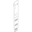 Refrigerator Control Membrane Switch 242070812