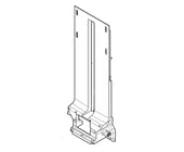 Universal/multiflex (frigidaire) Refrigerator Air Duct Cover 242072002