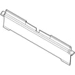 Refrigerator Light Cover for Kenmore 25370412411 - Part 242072704