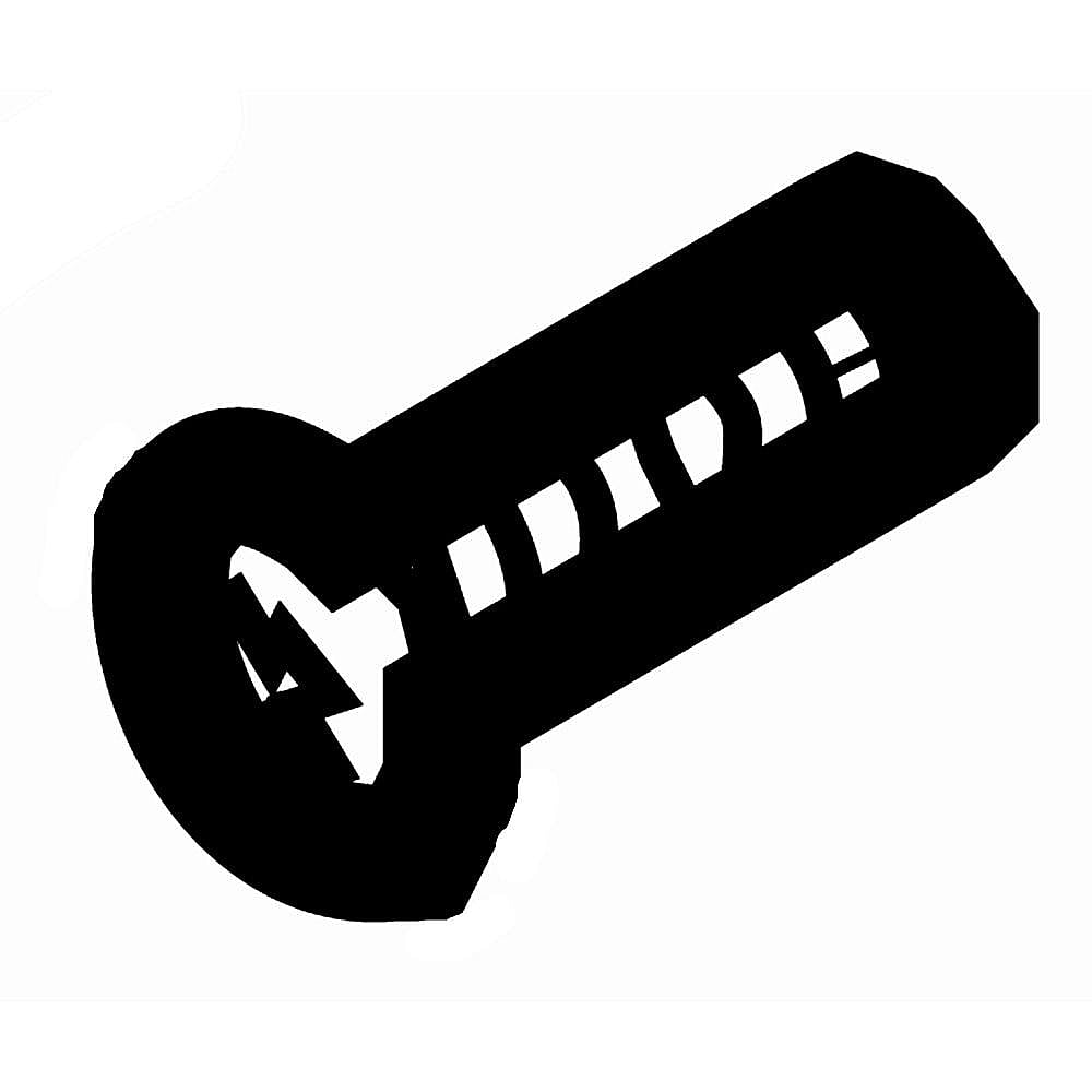 Part #242077302, Universal/multiflex (Frigidaire) Refrigerator Freezer Drawer Handle Screw / 0.65 x 0.30 x 0.25