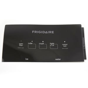 Refrigerator Dispenser Membrane Switch (black) 242083003