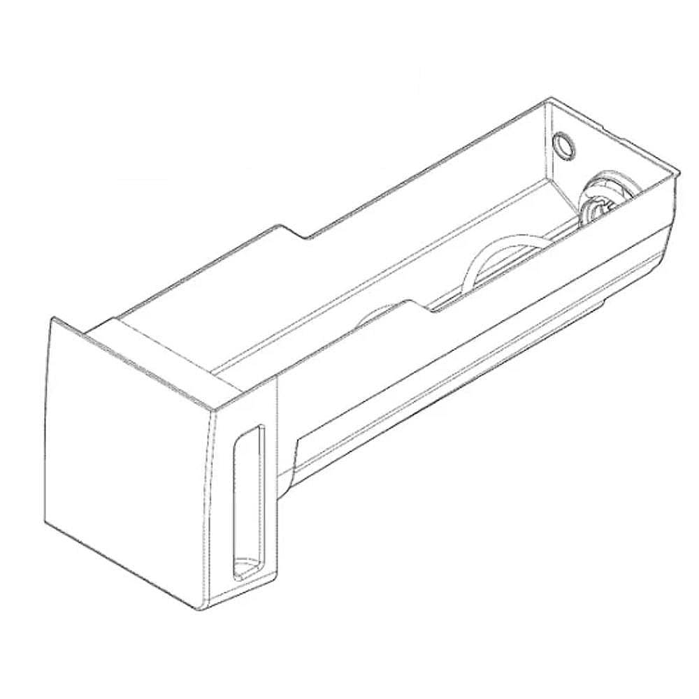 Part #242093007, Refrigerator Ice Container Assembly / 22.70 x 8.05 x 6.85