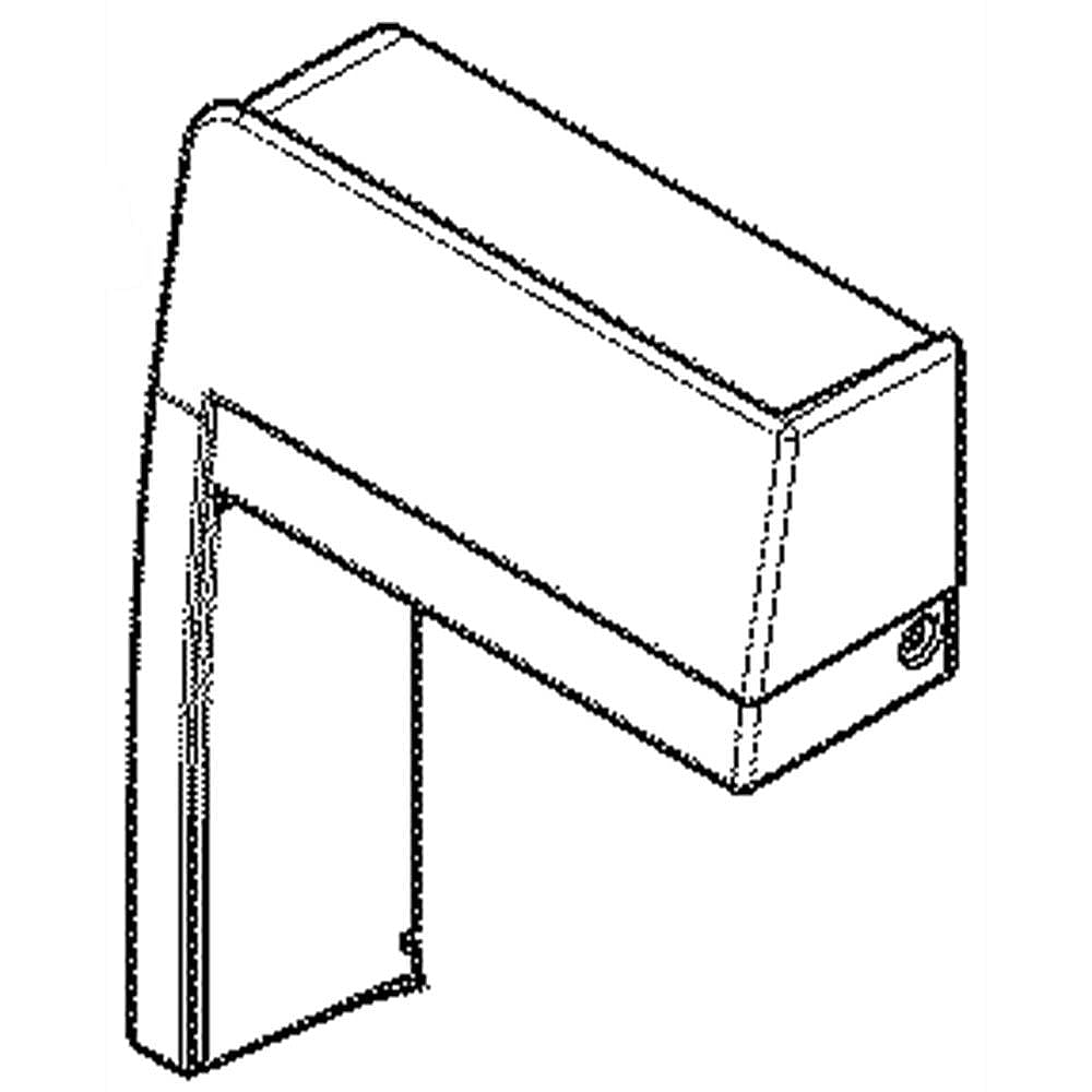 Frigidaire Part #242105601, Refrigerator Cover | 23.40 x 13.70 x 8.20