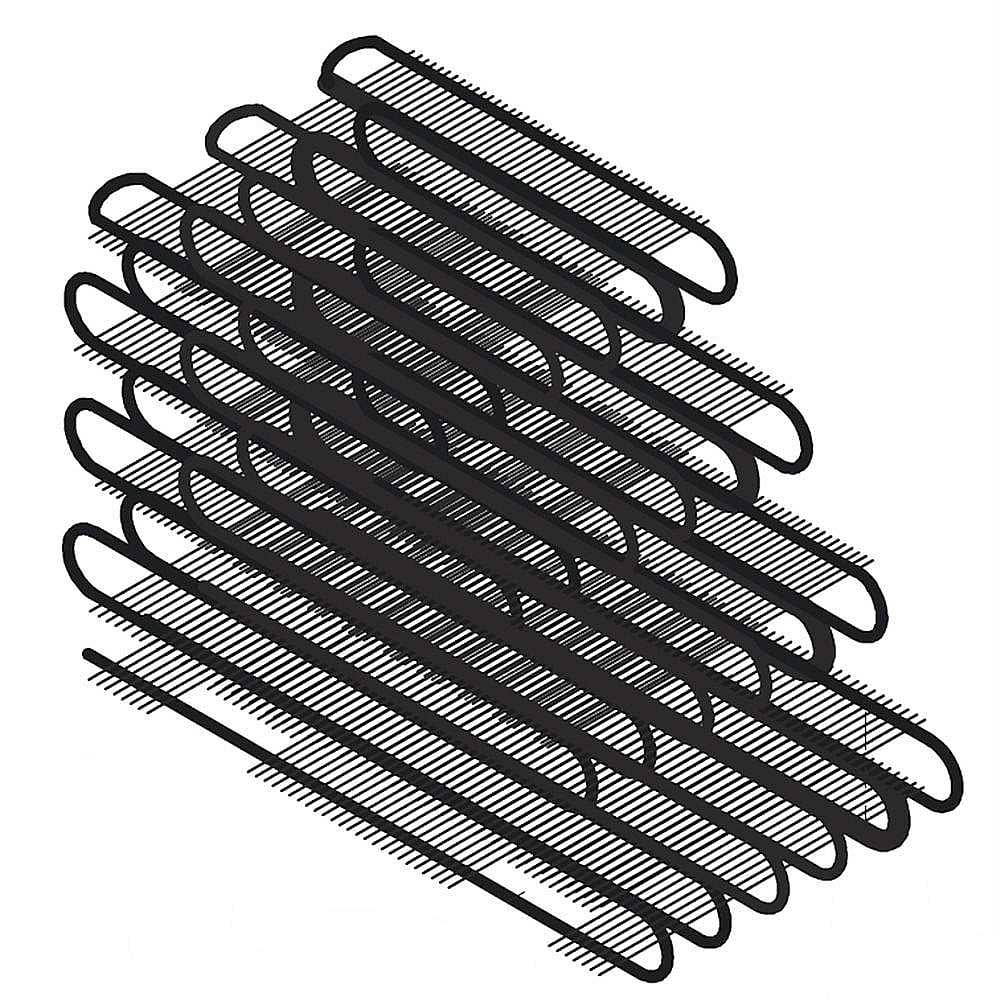 Part #242106606, Refrigerator Condenser / 17.00 x 10.20 x 7.60