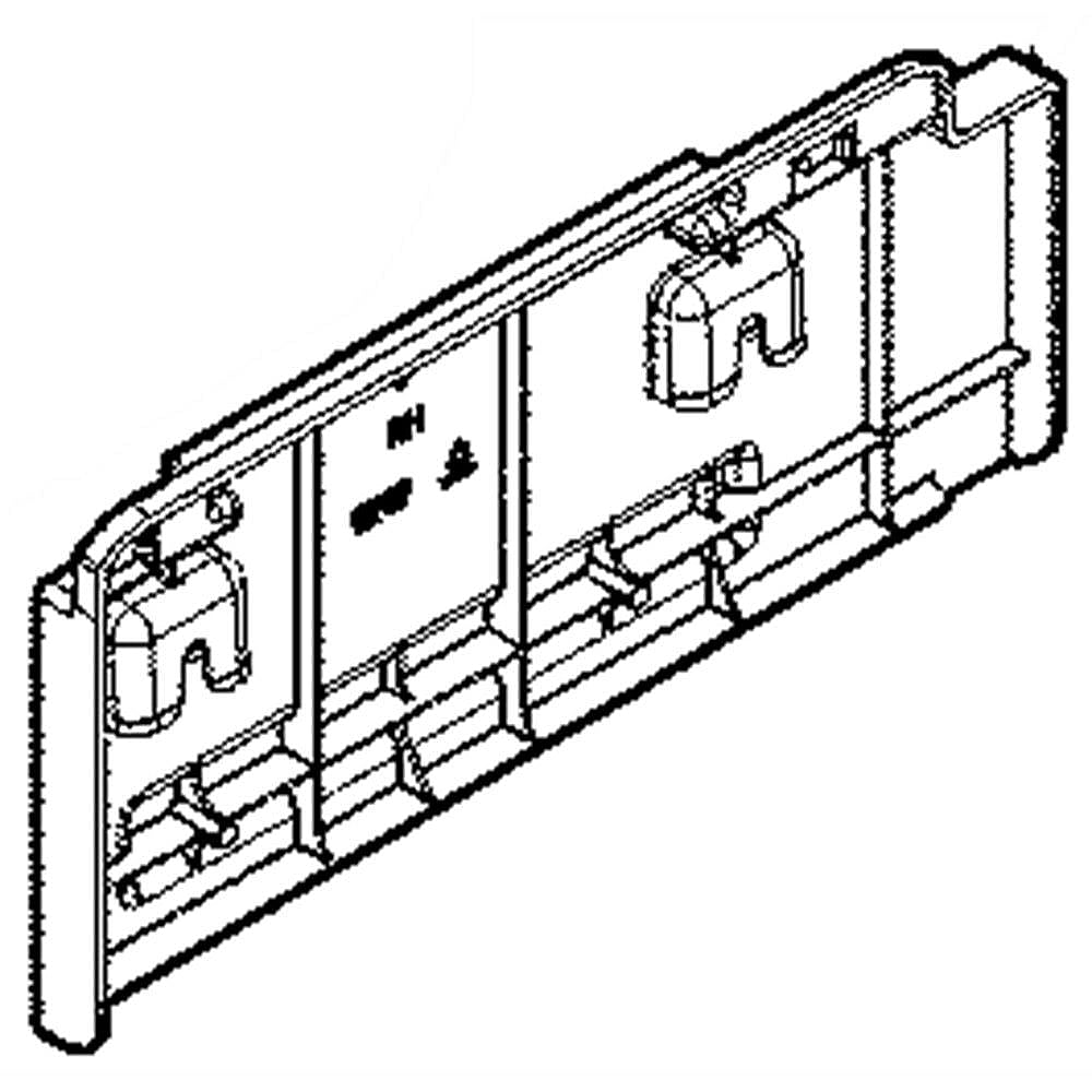 Part #242120101, Refrigerator Support / 12.30 x 11.10 x 1.00