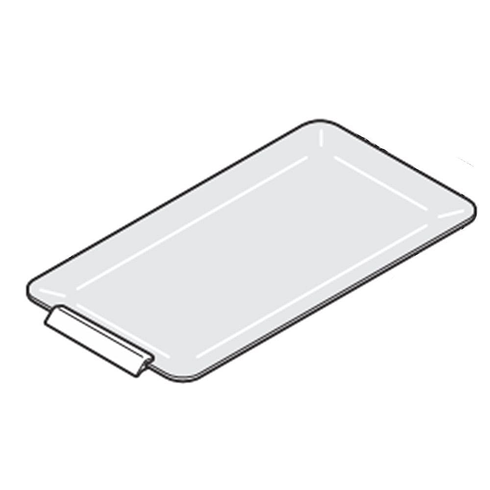 Electrolux Part #242128402, Refrigerator Glass Shelf | 19.50 x 7.90 x 0.65