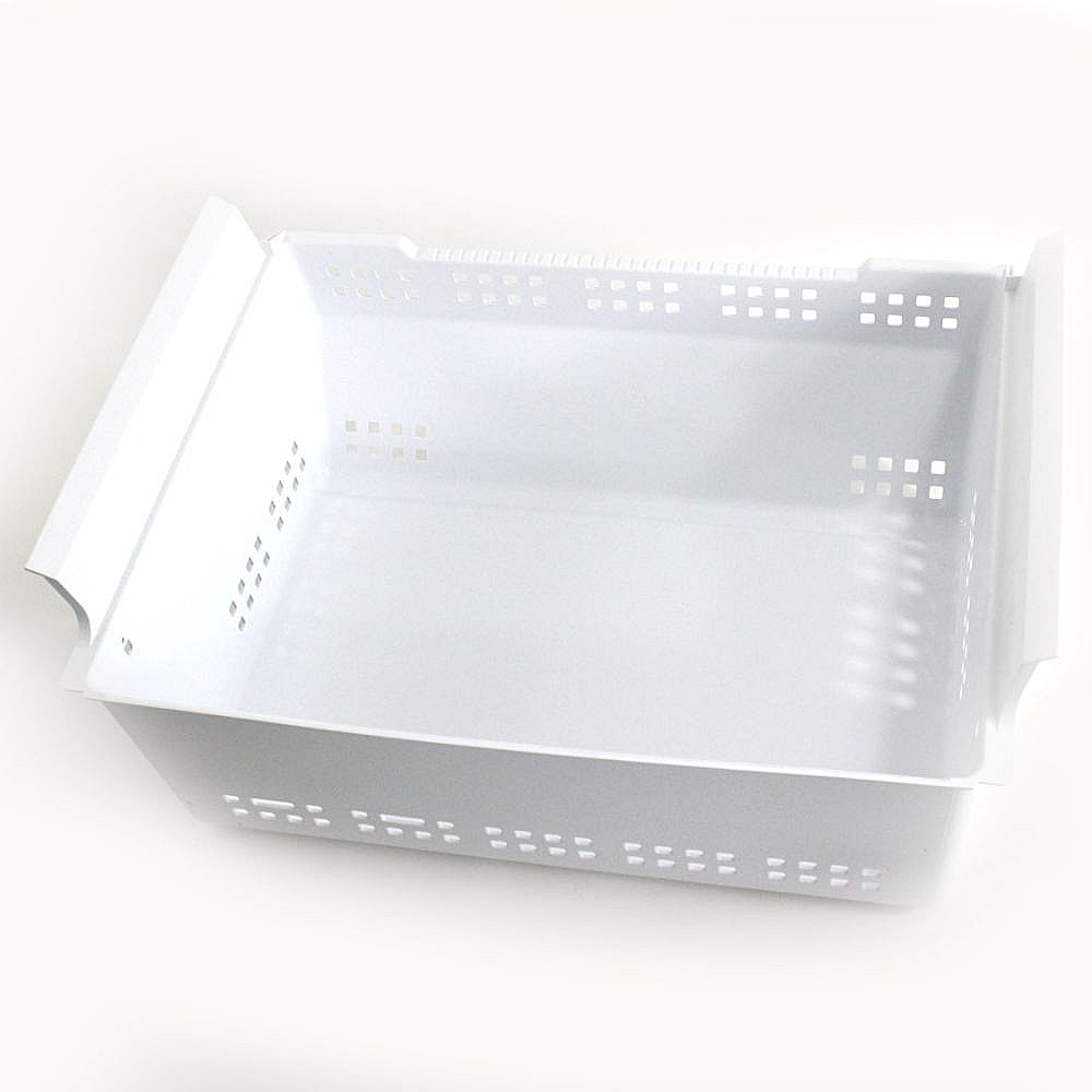 Part #5303918736, Refrigerator Freezer Basket, Lower (Replaces 242130701) / 34.90 x 22.00 x 15.40
