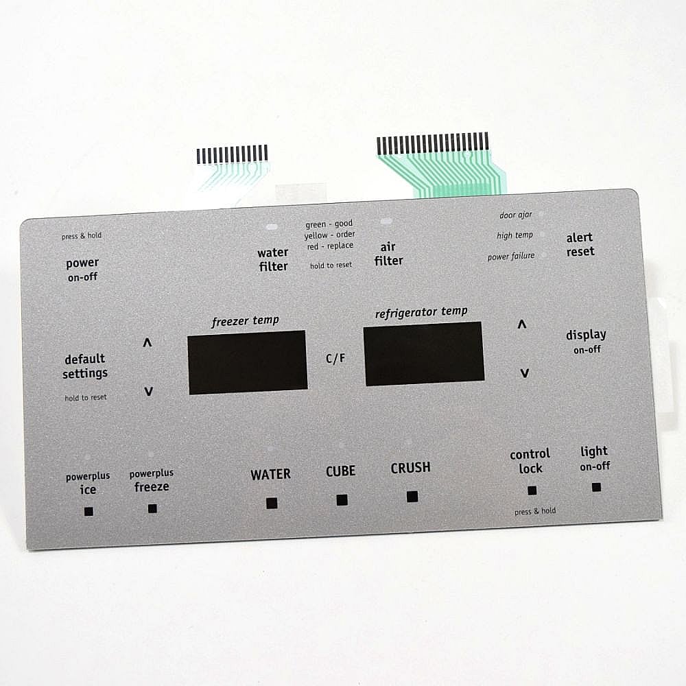 Photo of Refrigerator Dispenser Control Membrane Switch from Repair Parts Direct