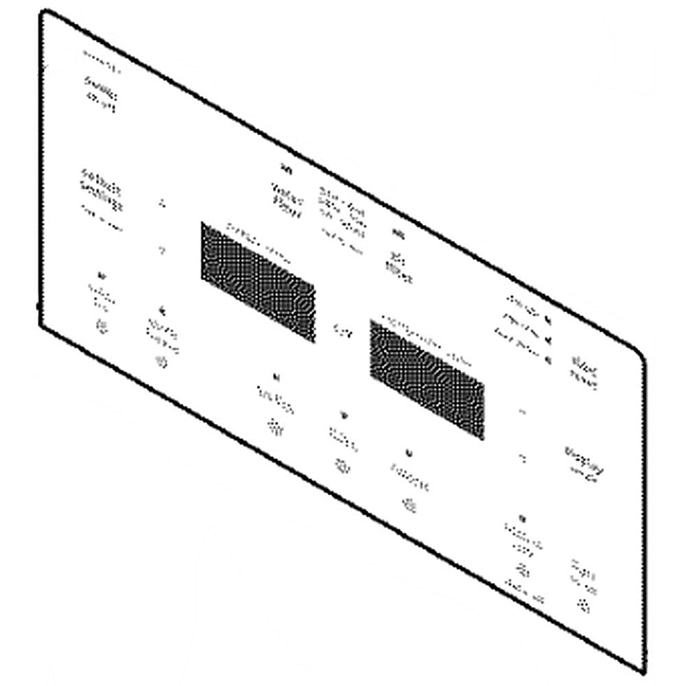 Frigidaire Part #242167025, Refrigerator Dispenser Control Panel | 8.80 x 7.30 x 0.20
