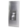 Refrigerator Door Assembly, Left (stainless) for Kenmore 25370313211 - Part 242185608