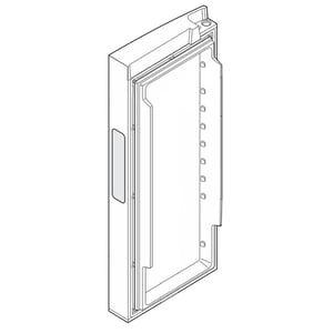 Refrigerator Door Assembly, Left (stainless) 242185650