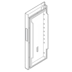 Refrigerator Door Assembly, Left (stainless) 242185676