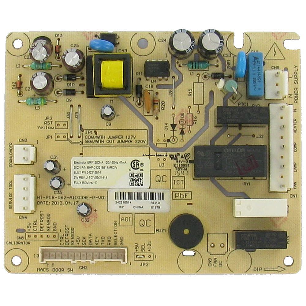 Part #242216814R, Refurbished Refrigerator Electronic Control Board