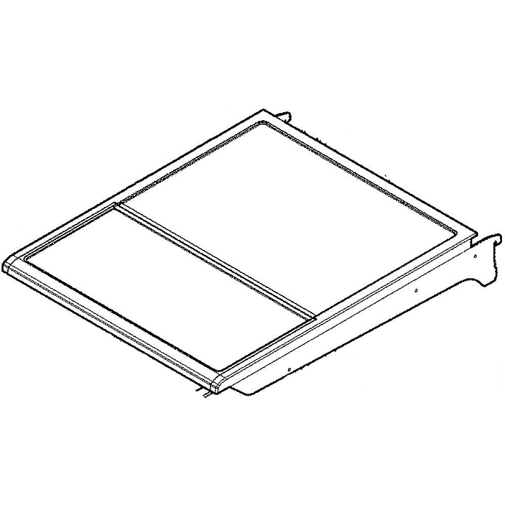 Part #242235501, Refrigerator Spill-Safe Shelf / 21.00 x 15.50 x 3.00