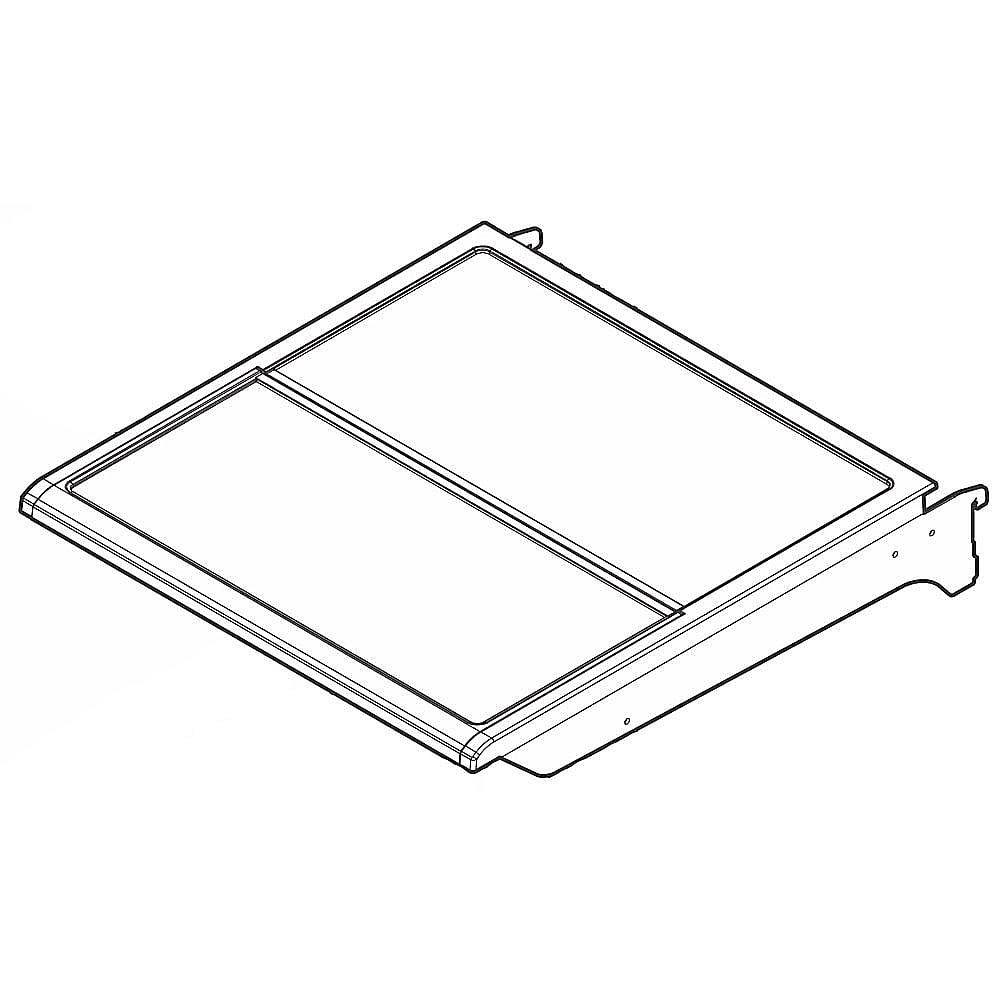 Part #242235502, Refrigerator Spill Shelf / 17.75 x 15.00 x 4.00