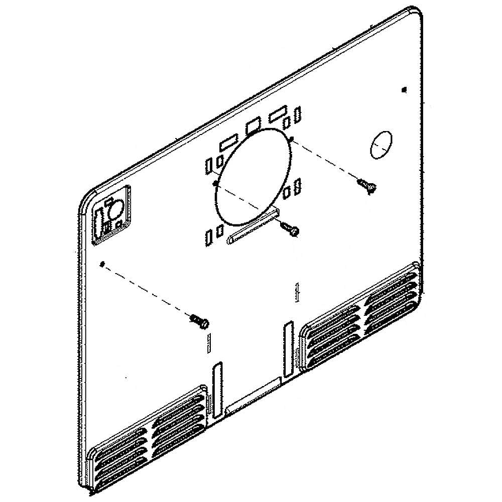 Part #242239307, Cover-Coil 18(M/ctrls) / 22.50 x 14.75 x 0.38