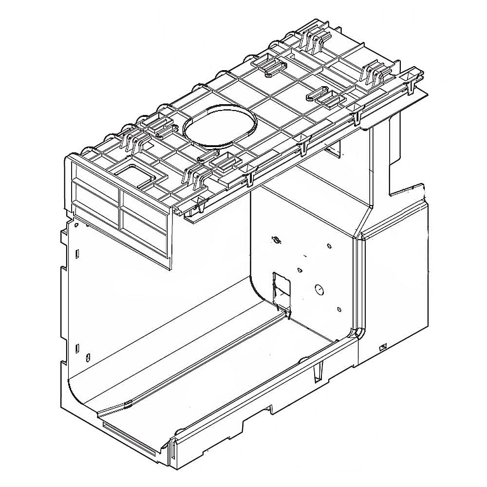 Part #242303501, Refrigerator Housing / 23.60 x 21.50 x 9.80