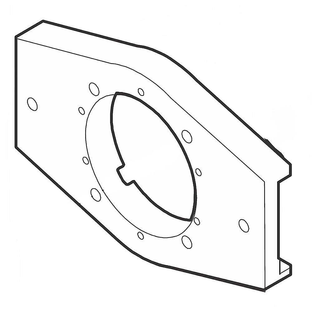 Gibson Part #297014200, Freezer Evaporator Fan Venturi | 14.35 x 5.00 x 1.10