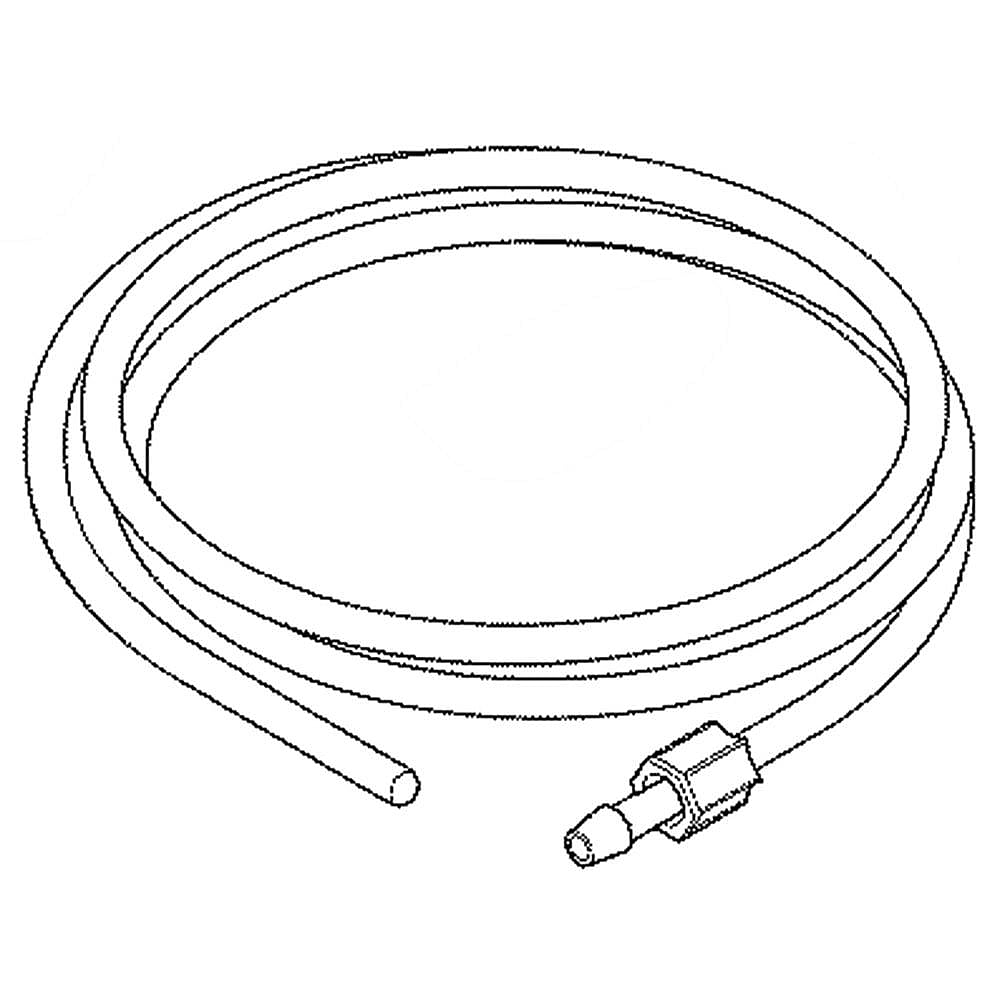Part #297044904, Freezer Water Tubing / 6.55 x 6.40 x 1.75