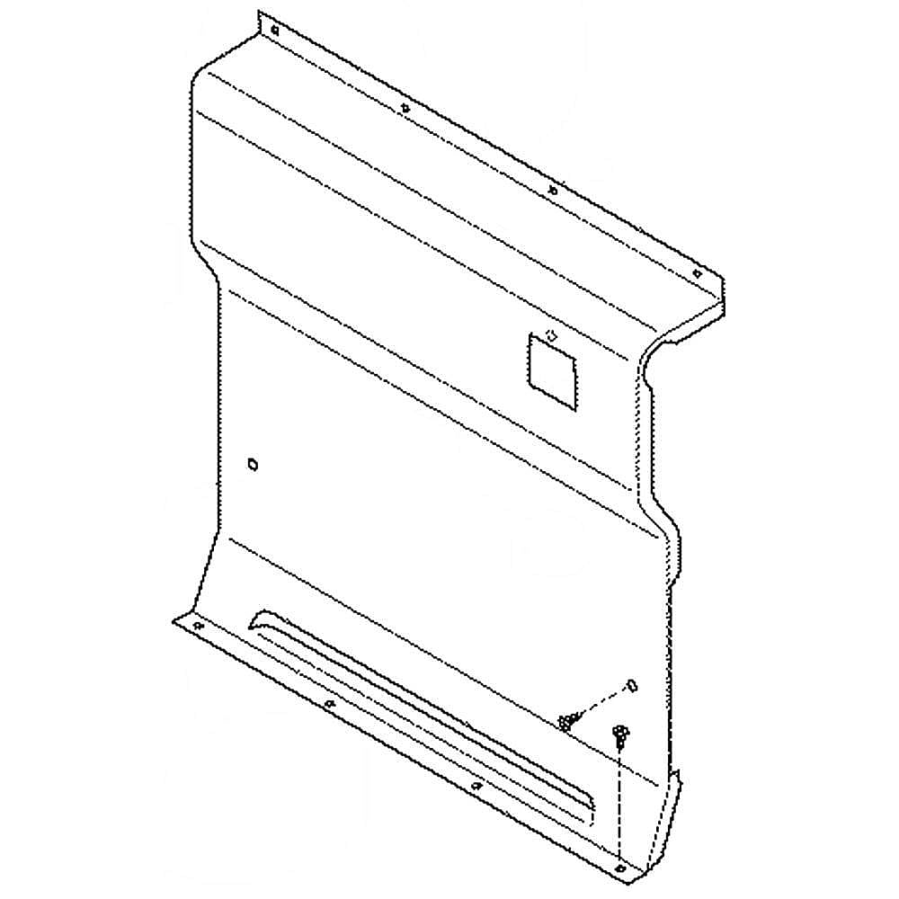 Kenmore Part #297098850, Refrigerator Evaporator Cover | 27.00 x 22.25 x 2.75