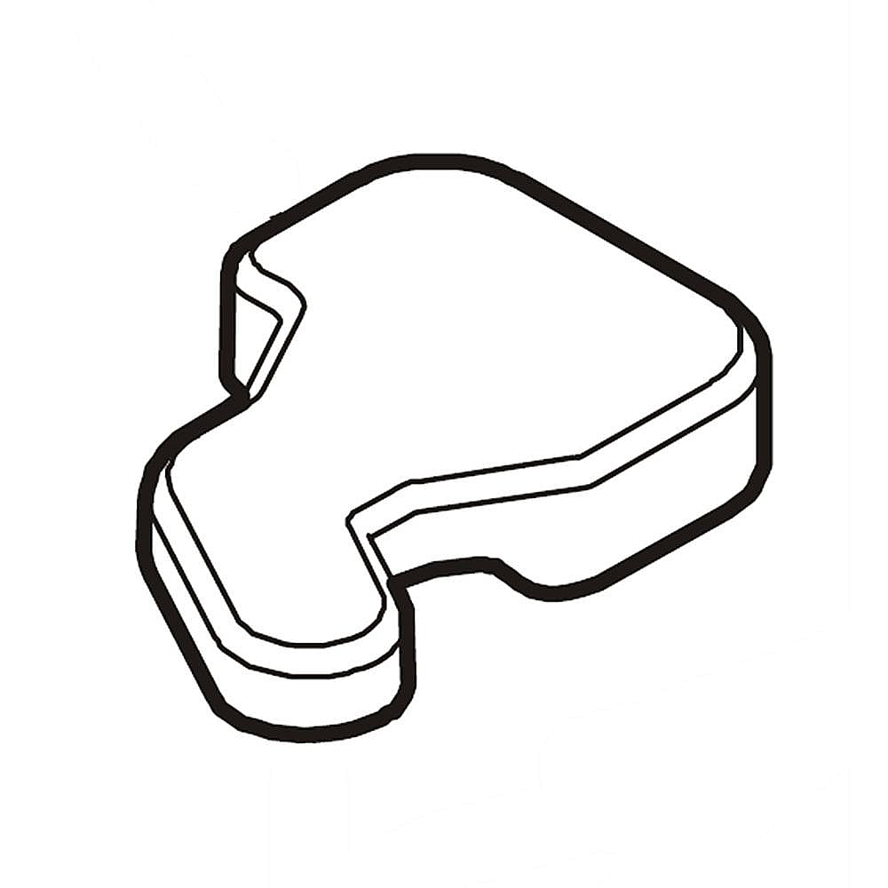 Kenmore Elite Part #297154701, Cover | 3.60 x 2.40 x 0.65