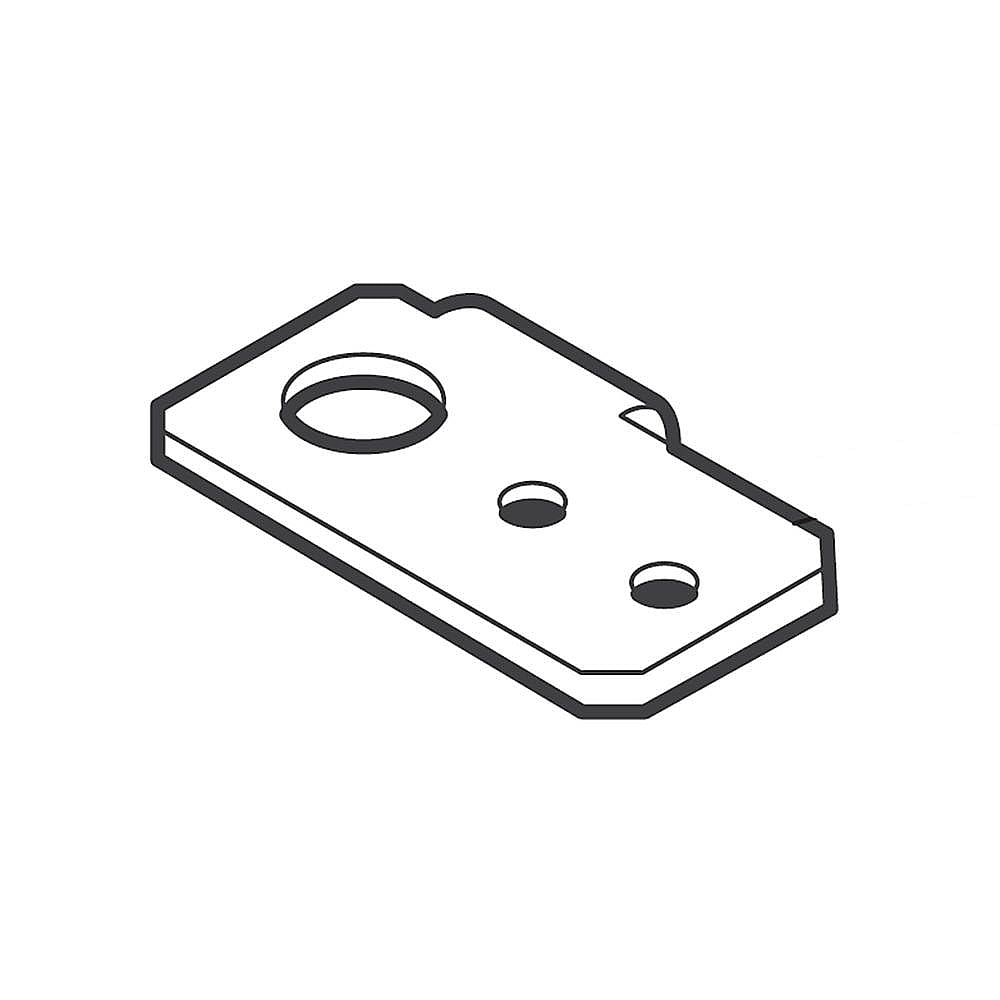 Kenmore Elite Part #297154800, Door Stop | 2.60 x 1.40 x 0.75