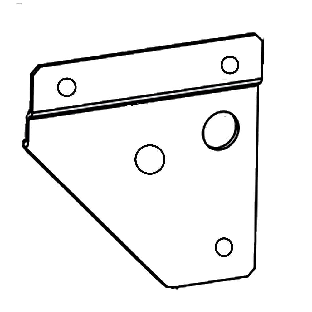 Gibson Part #297164651, Freezer Leveling Leg Bracket | 4.60 x 3.20 x 0.70