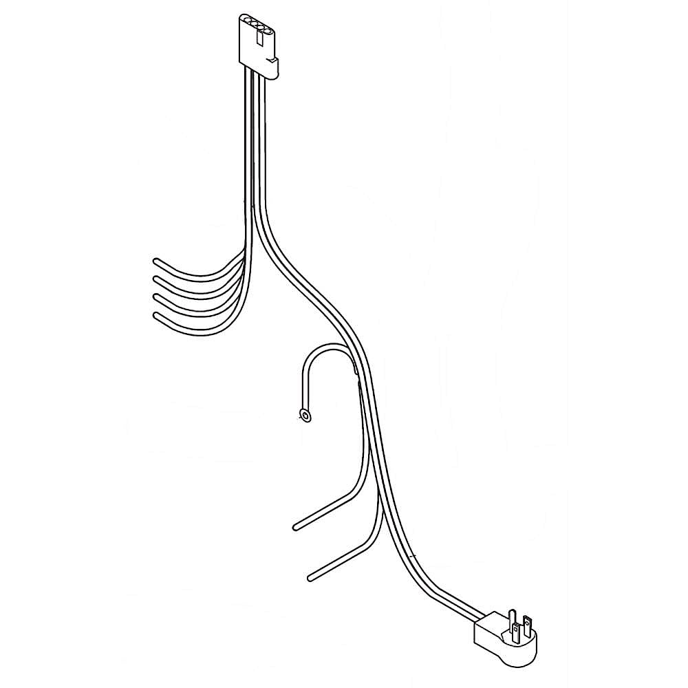Electrolux Part #297171500, Refrigerator Main Harness | 8.25 x 6.55 x 5.25
