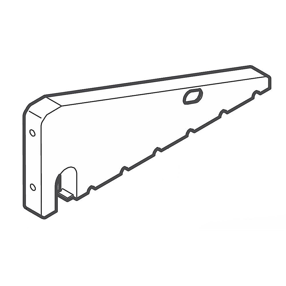 Kenmore Part #297177400, Bracket | 8.50 x 0.95 x 0.85