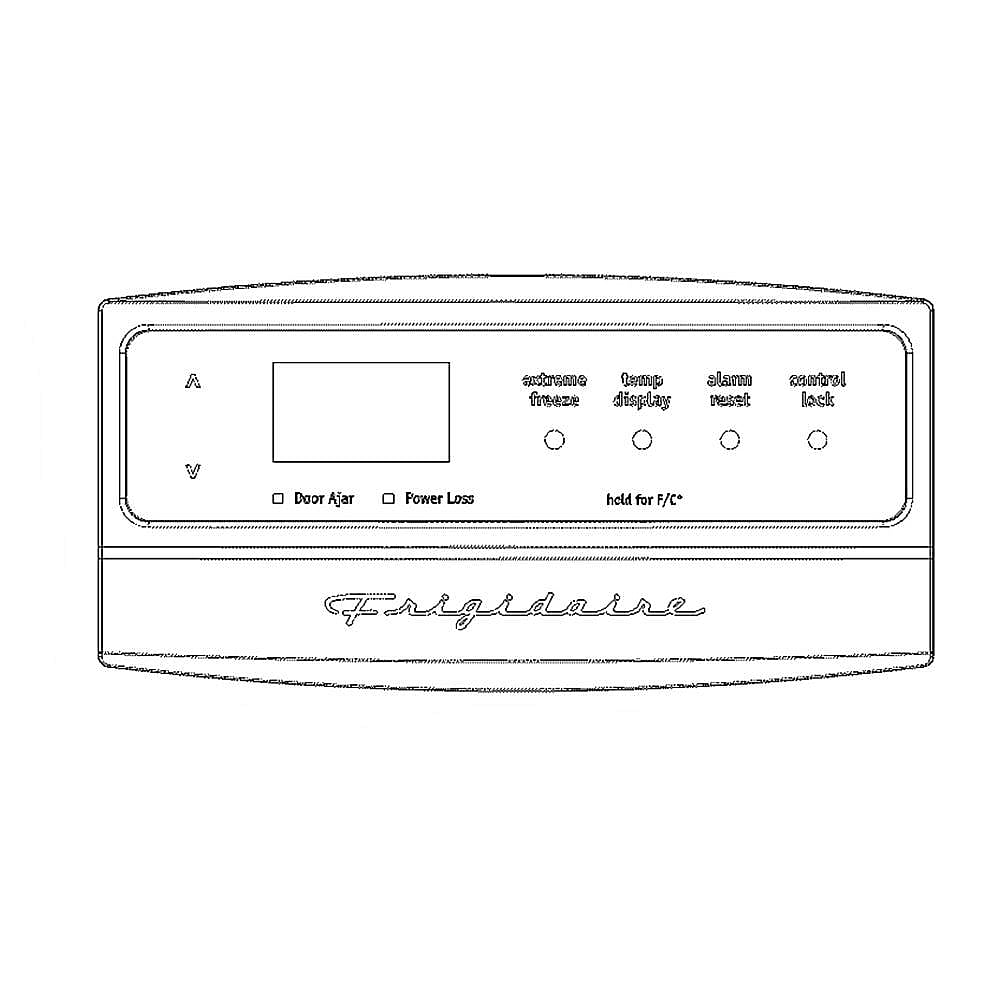 Part #297235200, Frigidaire Freezer Electronic Control Board (Replaces 297366300, 297366301, 297366307, 297366309, 297366310) / 6.85 x 5.65 x 4.80