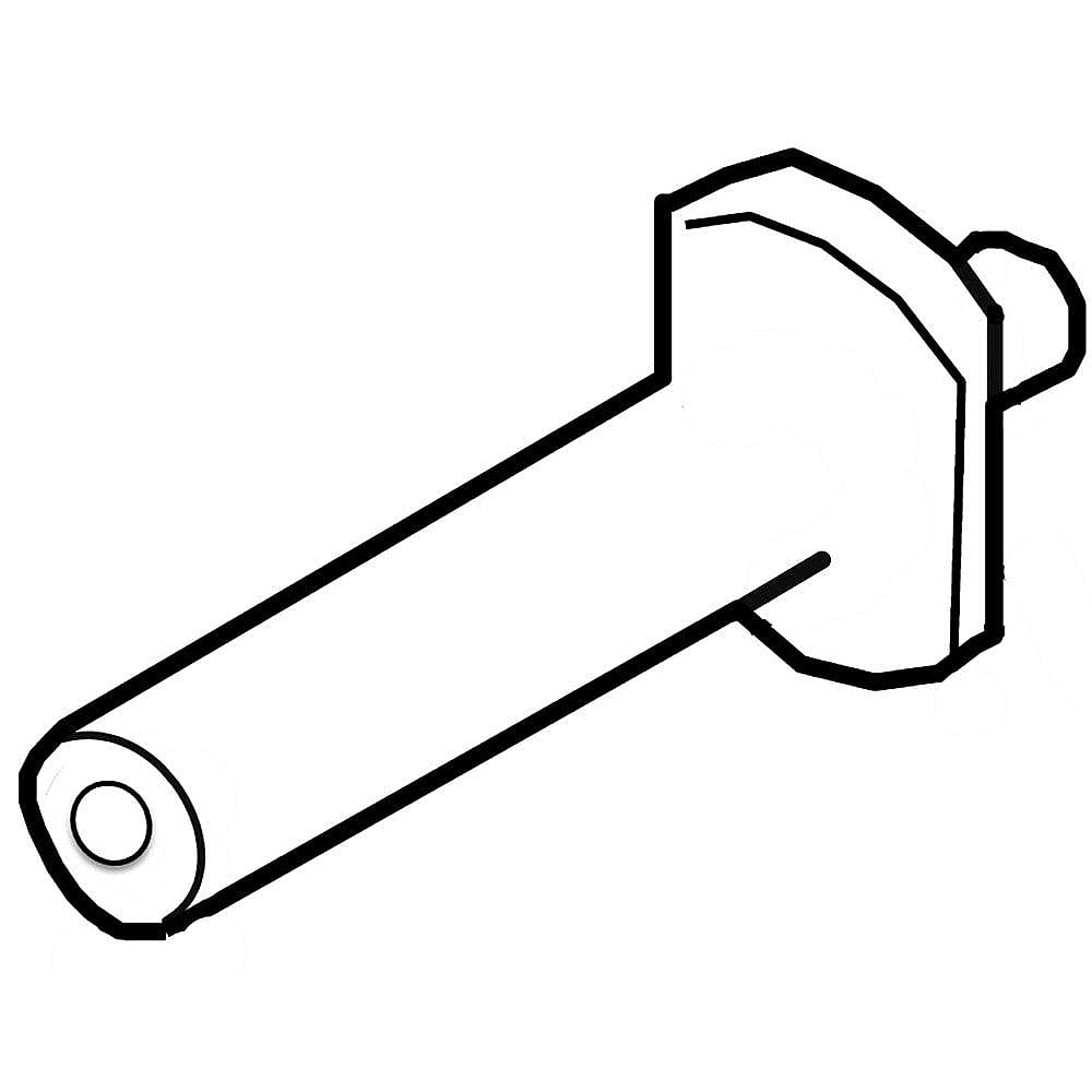 Part #297244700, White-Westinghouse Freezer Evaporator Support / 2.65 x 0.95 x 0.70